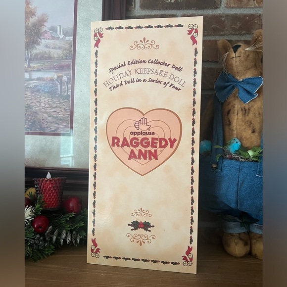 Raggedy Ann Special
Edition Collector Holiday
Keepsake Doll - Picture 3 of 10